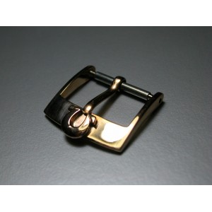 Omega solid 18K pink gold 16mm buckle (big logo model)