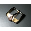 Solid 18K pink gold Rolex buckle 16mm